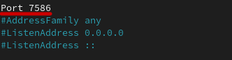 Default Port